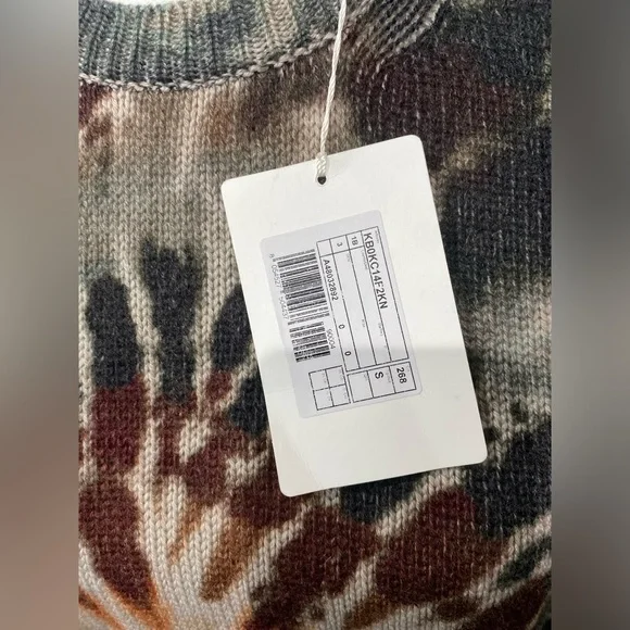 Valentino Tie-Dye Oversize Cashmere Sweater - Picture 4 of 10